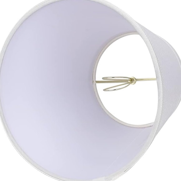 Small Lamp Shade Clip On Bulb for Candelabra Bulbs Barrel Fabric Lampshade - Picture 8 of 14